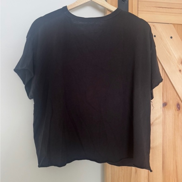 THE GREAT. Black Short Sleeve Tee - Picture 4 of 4